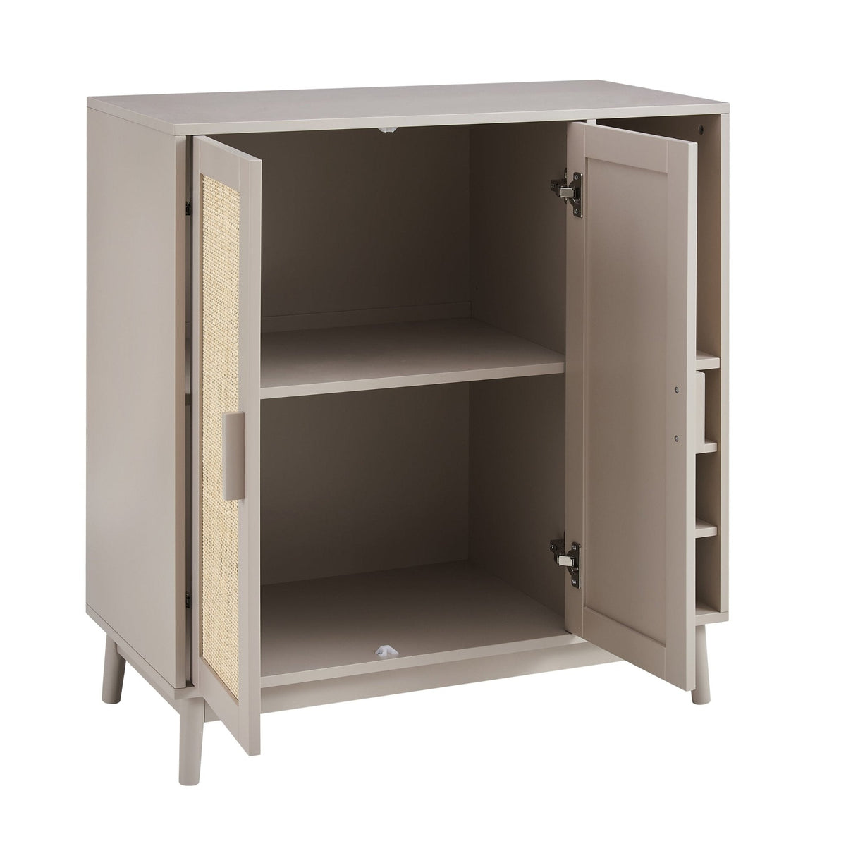 Dusklia - Isla Drinks Cabinet - Taupe
