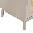 Dusklia - Isla Drinks Cabinet - Taupe