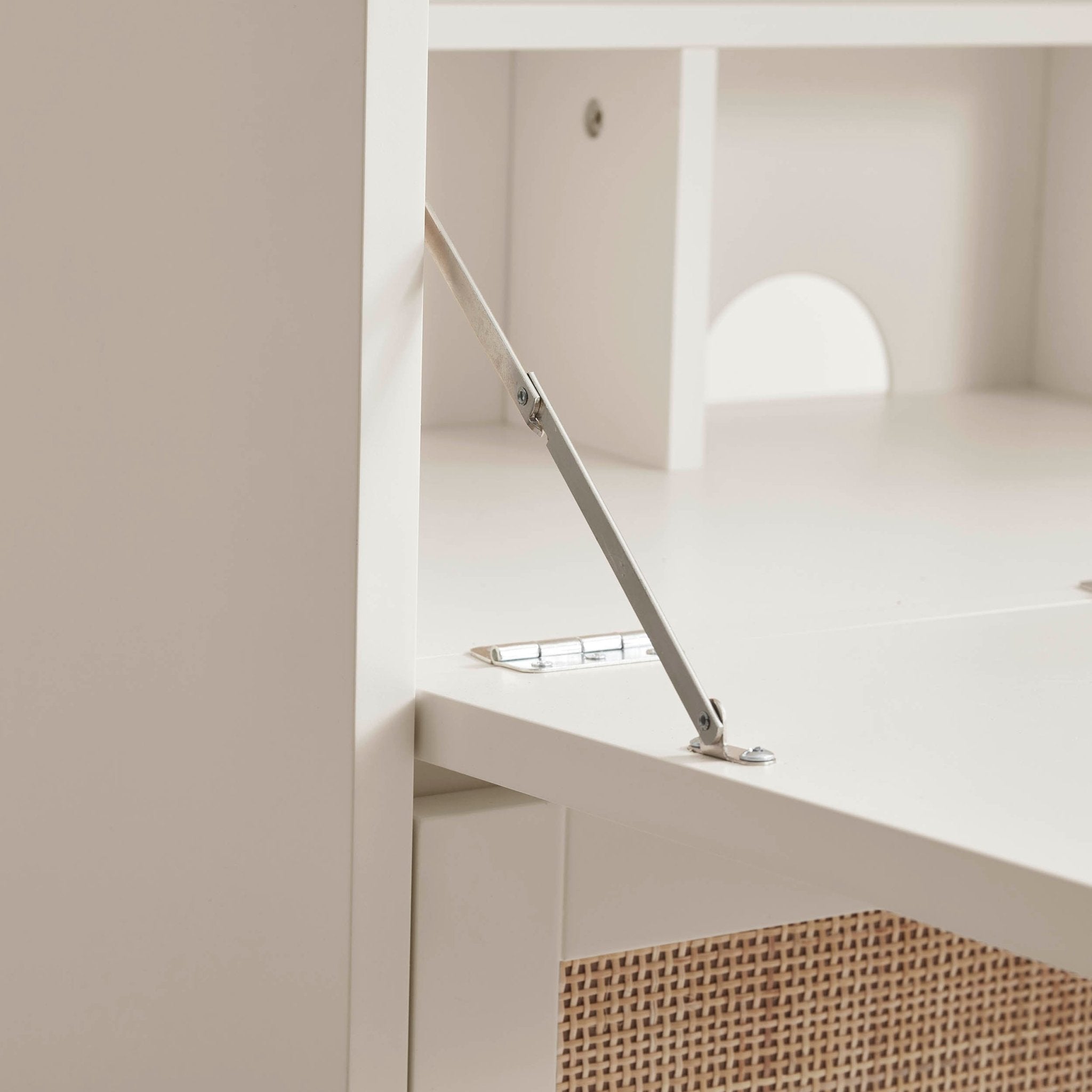 Dusklia - Isla Hideaway Desk - Cream