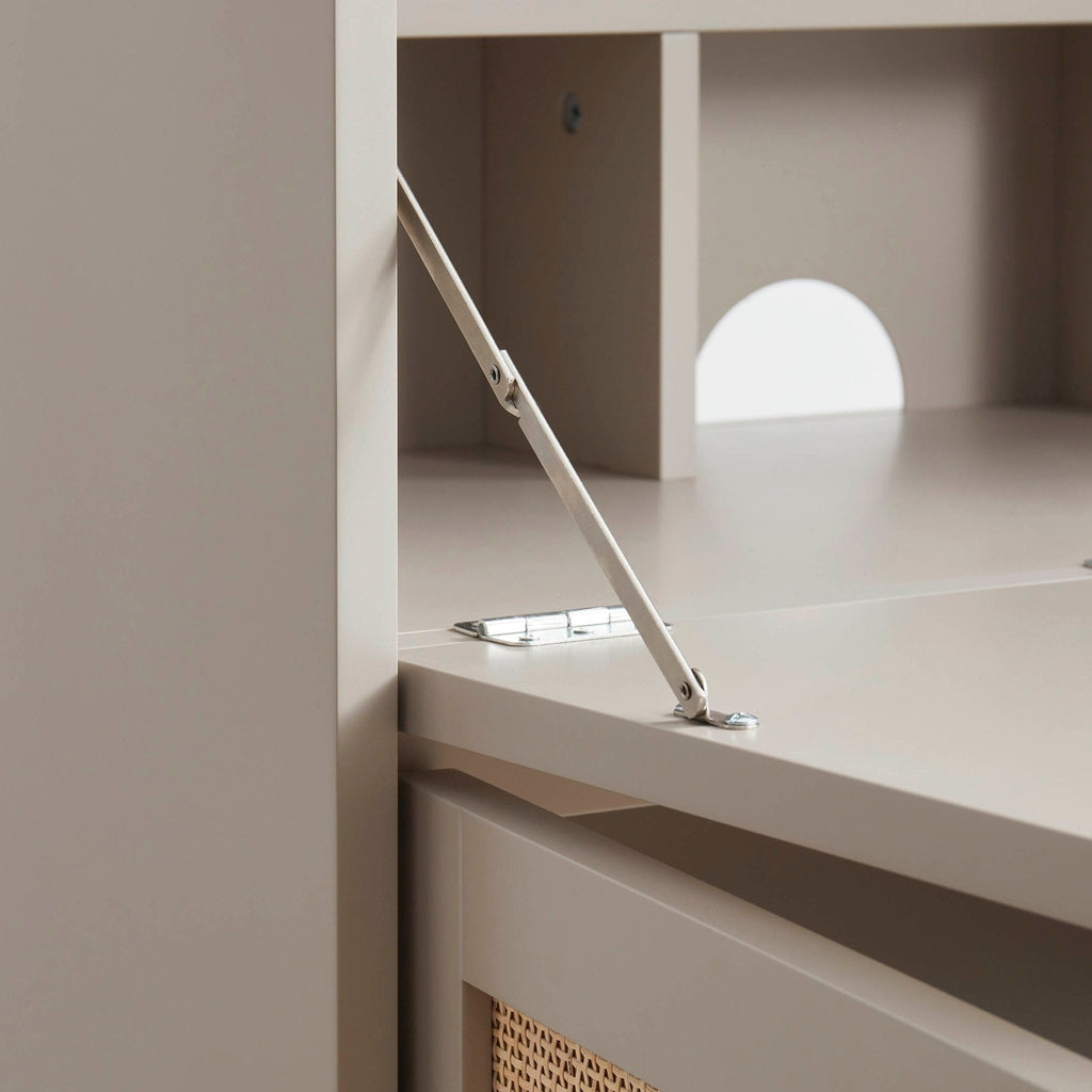 Dusklia - Isla Hideaway Desk - Taupe