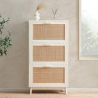 Dusklia - Isla Shoe Cabinet - Cream