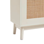 Dusklia - Isla Shoe Cabinet - Cream