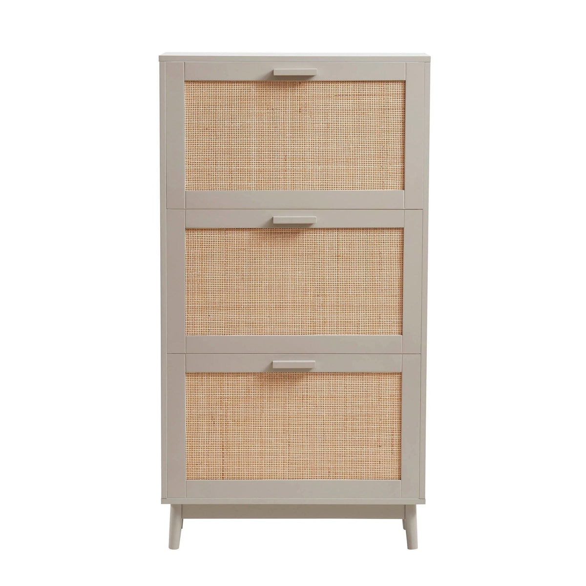 Dusklia - Isla Shoe Cabinet - Taupe