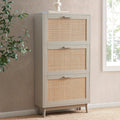Dusklia - Isla Shoe Cabinet - Taupe