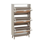 Dusklia - Isla Shoe Cabinet - Taupe