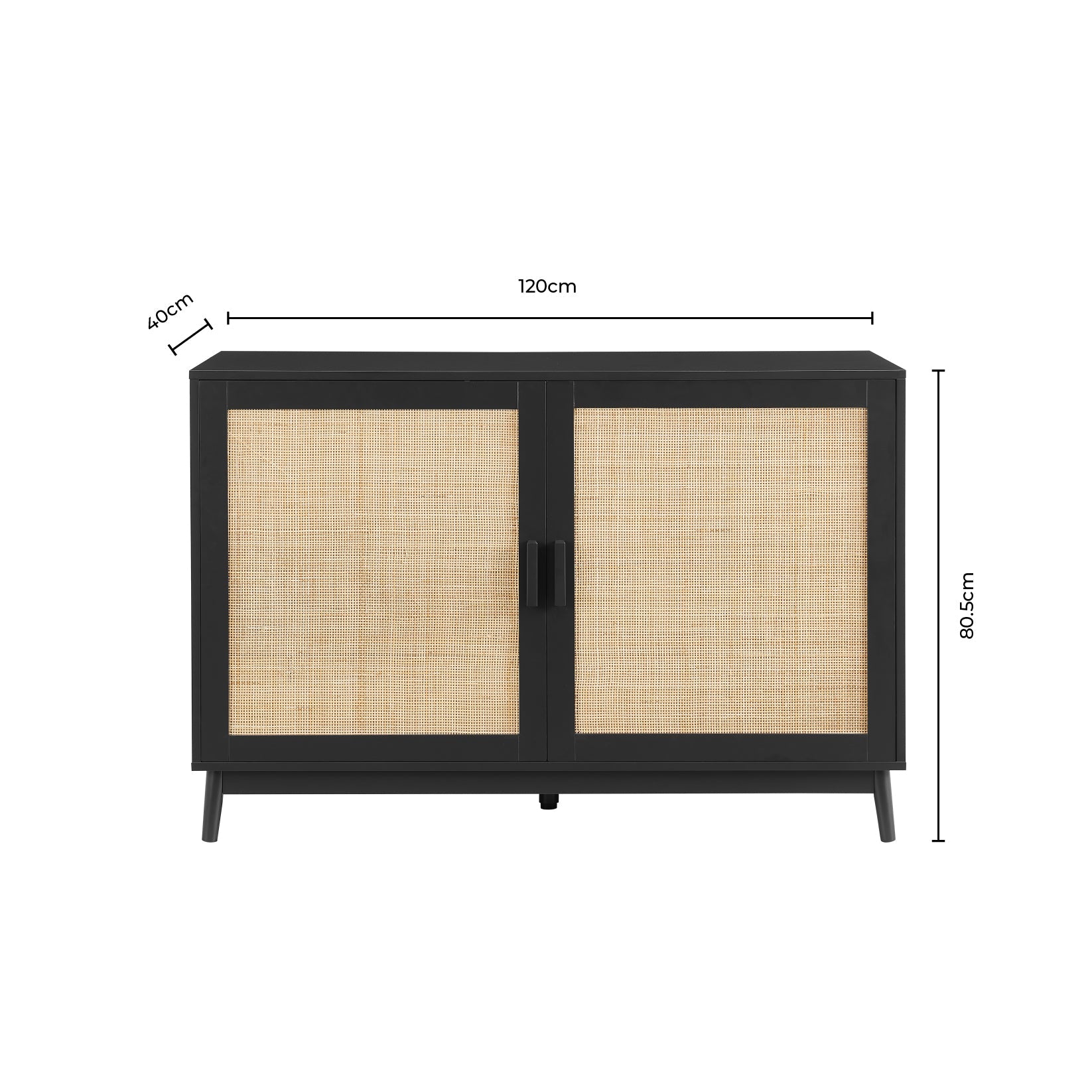 Dusklia - Isla Sideboard - Taupe