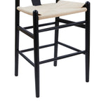Dusklia - Jade Set of 2 Barstools - Black/Natural