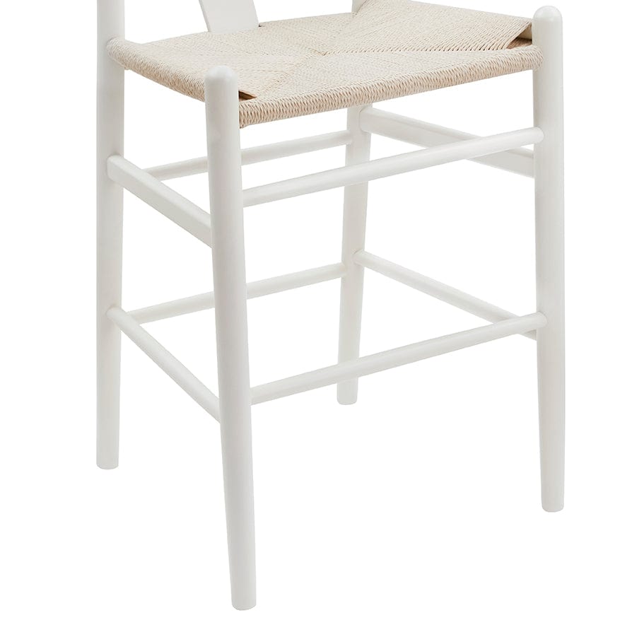 Dusklia - Jade Set of 2 Barstools - Light Beige/Natural