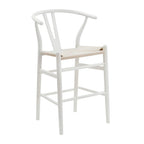 Dusklia - Jade Set of 2 Barstools - Light Beige/Natural
