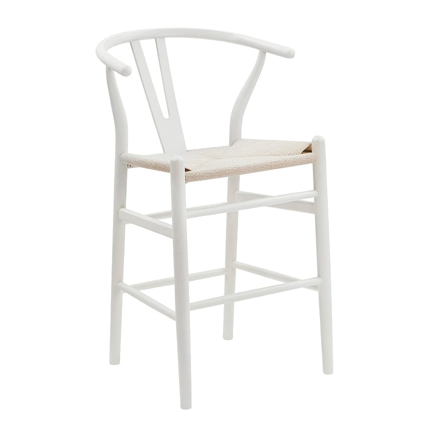 Dusklia - Jade Set of 2 Barstools - Light Beige/Natural