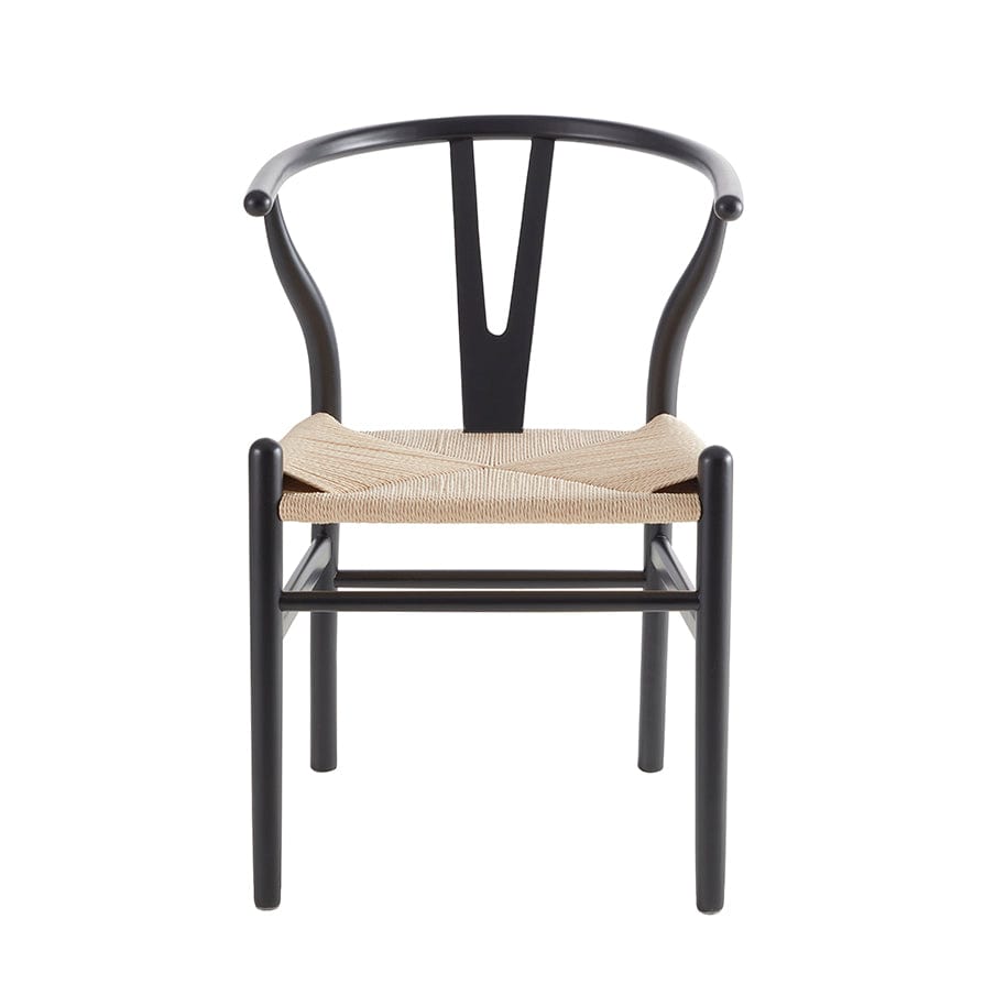 Dusklia - Jade Set Of 2 Dining Chairs - Black/Natural