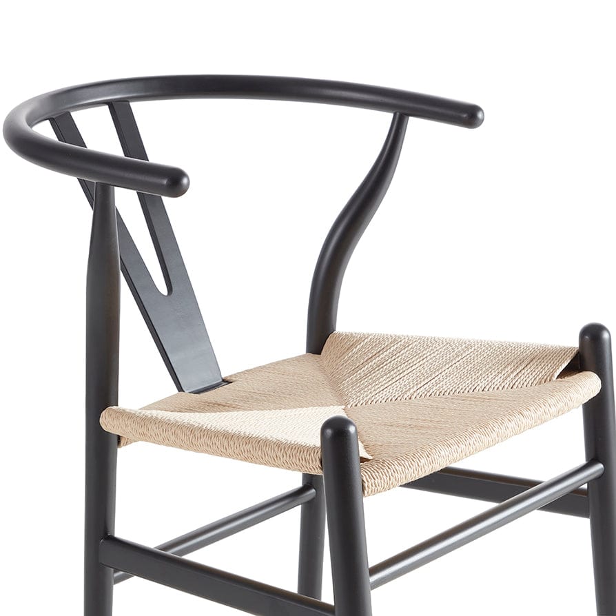Dusklia - Jade Set Of 2 Dining Chairs - Black/Natural