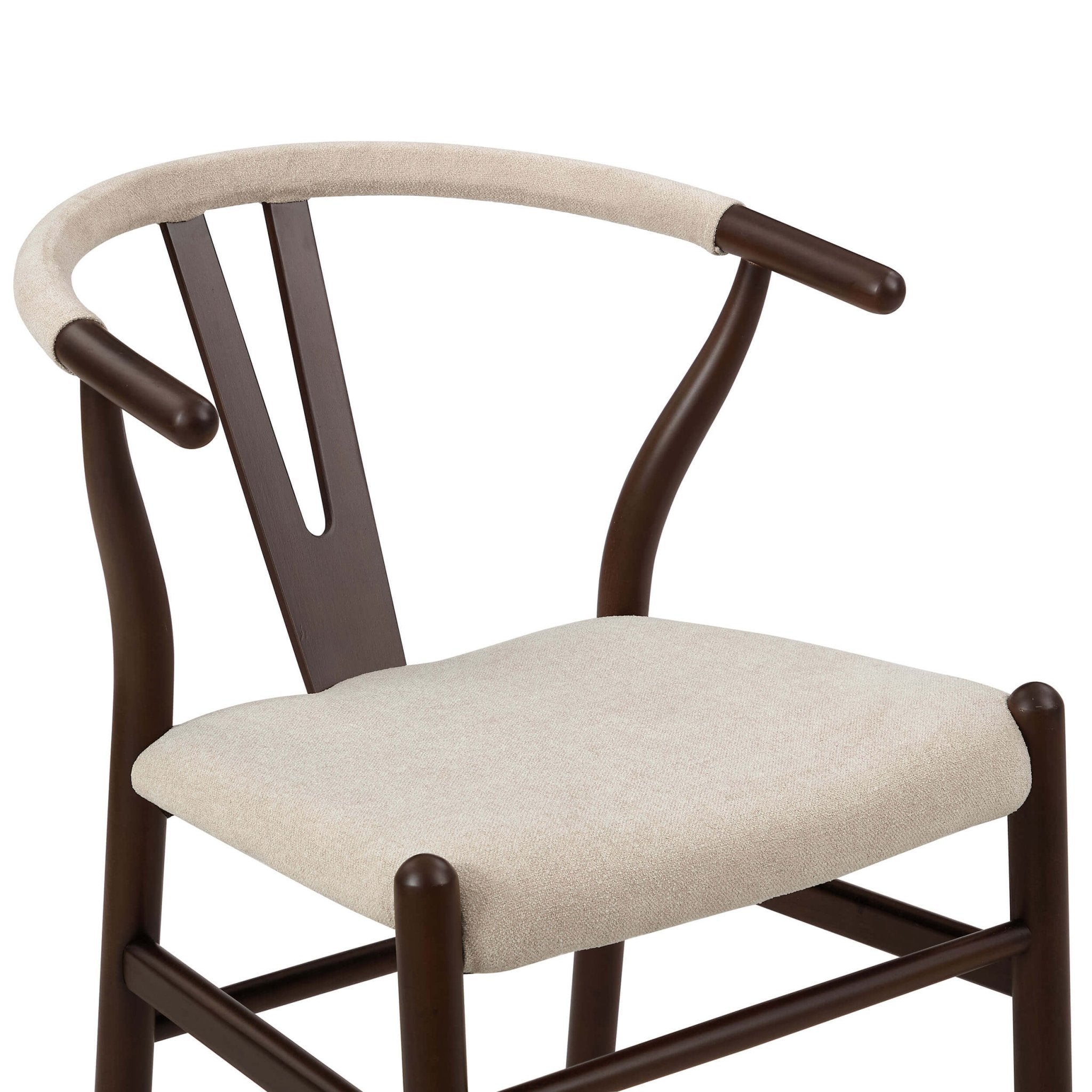 Dusklia - Jade Set of 2 Dining Chairs - Chenille Oatmeal