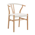 Dusklia - Jade Set of 2 Dining Chairs - Ivory Boucle