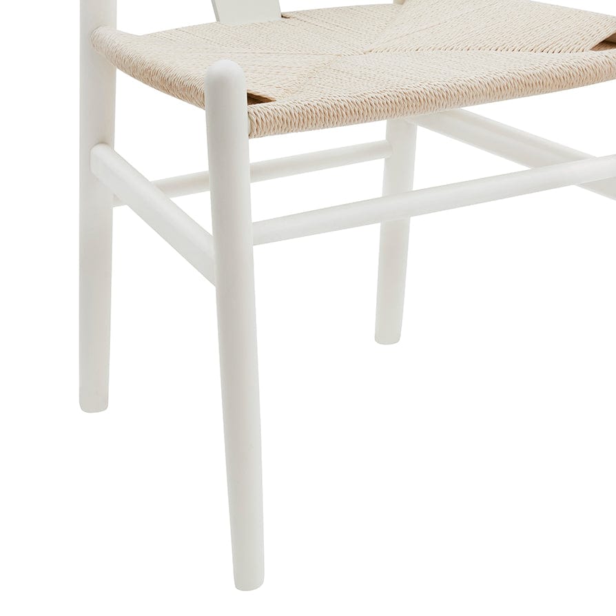 Dusklia - Jade Set Of 2 Dining Chairs - Light Beige/Natural