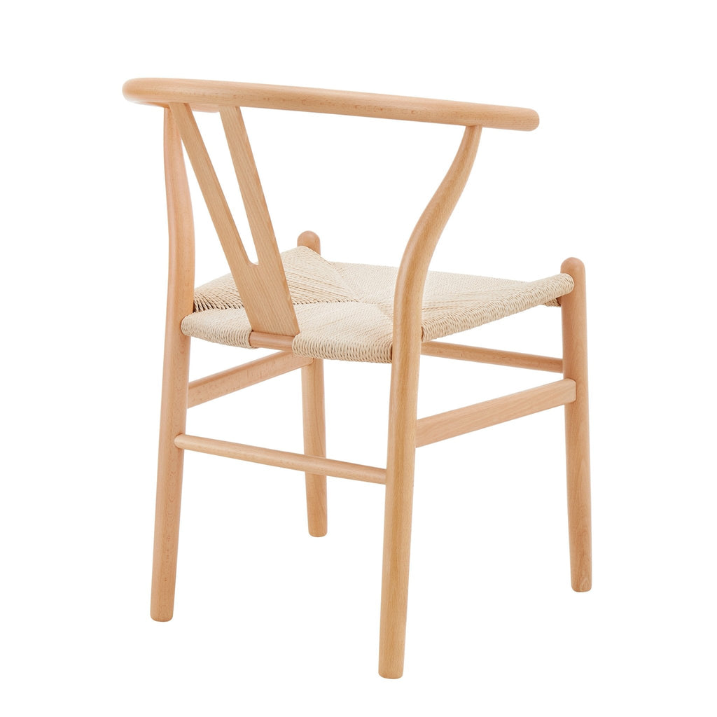 Dusklia - Jade Set Of 2 Dining Chairs - Wood/Natural