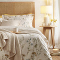 Dusklia - Jardin 300 Thread Count Reversible Duvet Cover & Pillowcases Set  - Multi