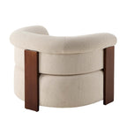 Dusklia - Jemima Accent Chair - Sand Boucle
