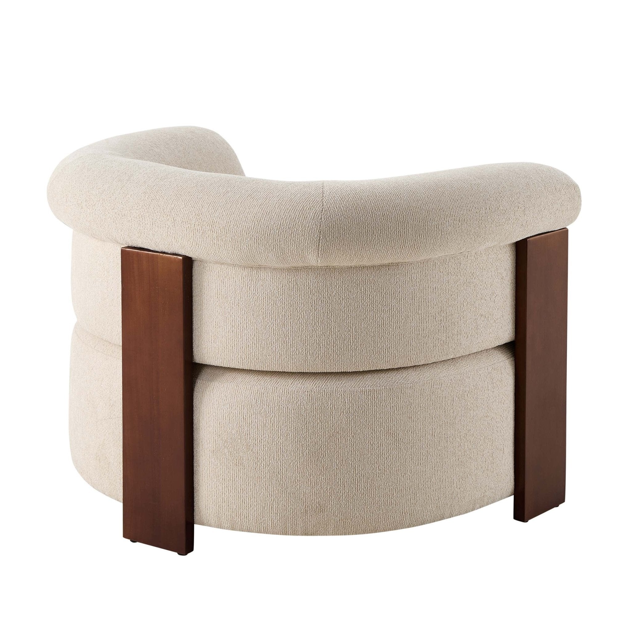 Dusklia - Jemima Accent Chair - Sand Boucle