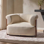Dusklia - Jemima Accent Chair - Sand Boucle