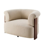 Dusklia - Jemima Accent Chair - Sand Boucle