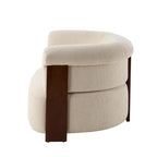 Dusklia - Jemima Accent Chair - Sand Boucle