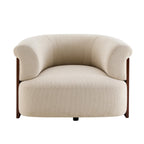Dusklia - Jemima Accent Chair - Sand Boucle