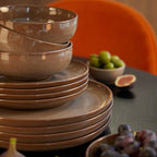 Dusklia - Juniper 12 Piece Dinner Set - Mocha
