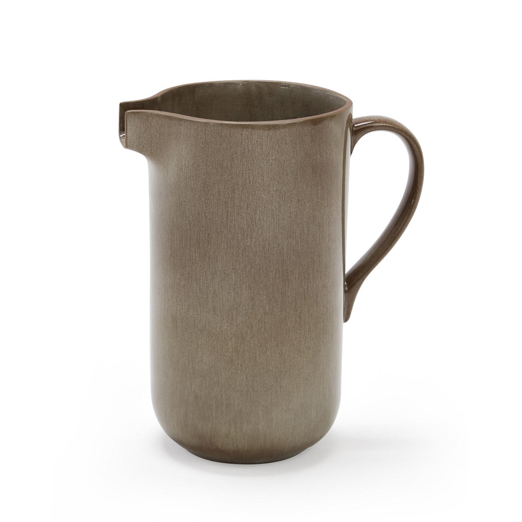 Dusklia - Juniper Reactive Glaze Pitcher - Mocha