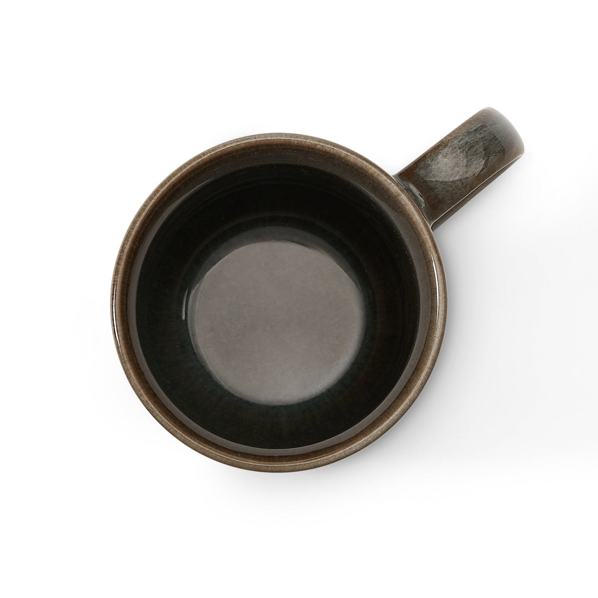 Dusklia - Juniper Reactive Glaze Set of 2 Mugs - Grey/Blue