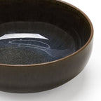 Dusklia - Juniper Reactive Glaze Set of 4 Cereal Bowls - Grey/Blue