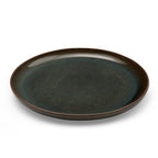 Dusklia - Juniper Reactive Glaze Set of 4 Dinner Plates - Grey/Blue