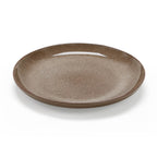Dusklia - Juniper Reactive Glaze Set of 4 Dinner Plates - Mocha