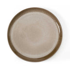 Dusklia - Juniper Reactive Glaze Set of 4 Dinner Plates - Mocha