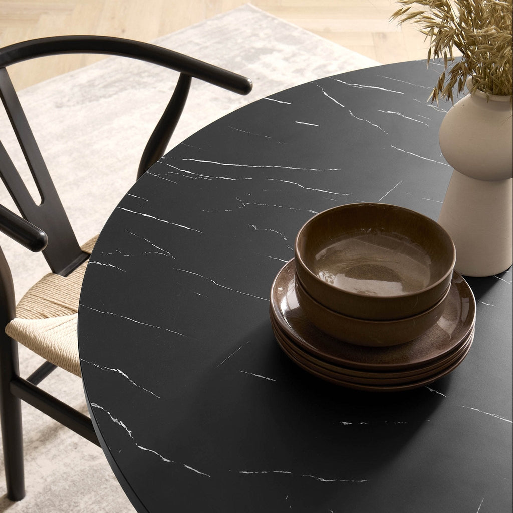Dusklia - Juniper Reactive Glaze Set of 4 Pasta Bowls - Mocha