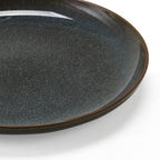 Dusklia - Juniper Reactive Glaze Set of 4 Side Plates - Grey/Blue