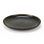 Dusklia - Juniper Reactive Glaze Set of 4 Side Plates - Grey/Blue