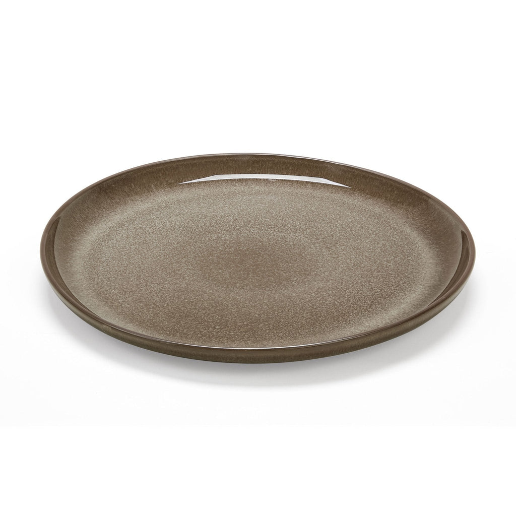 Dusklia - Juniper Reactive Glaze Set of 4 Side Plates - Mocha