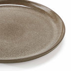 Dusklia - Juniper Reactive Glaze Set of 4 Side Plates - Mocha