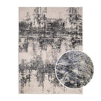 Dusklia - Kaia Faded Rug - Grey/Silver