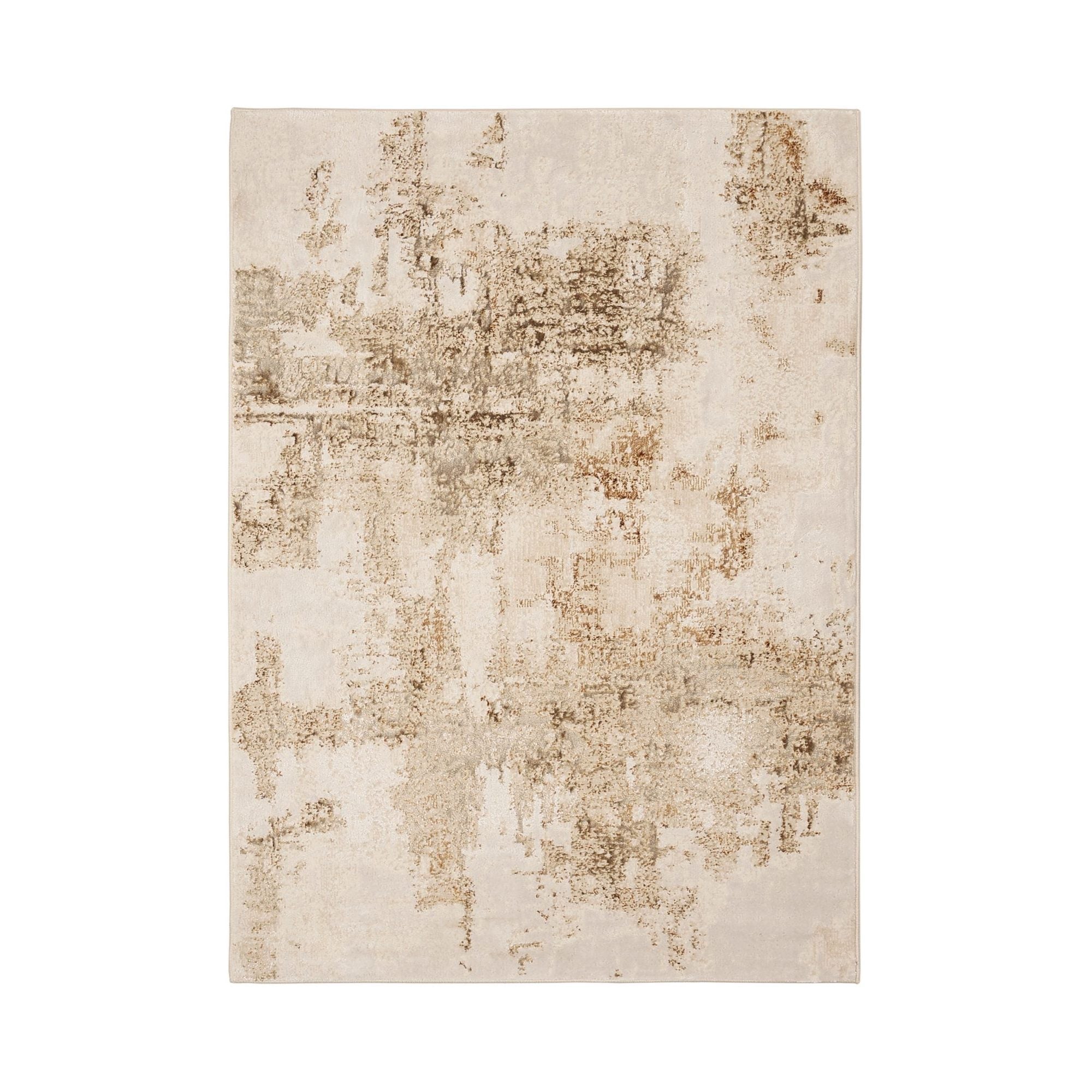 Dusklia - Kaia Faded Rug - Natural/Gold