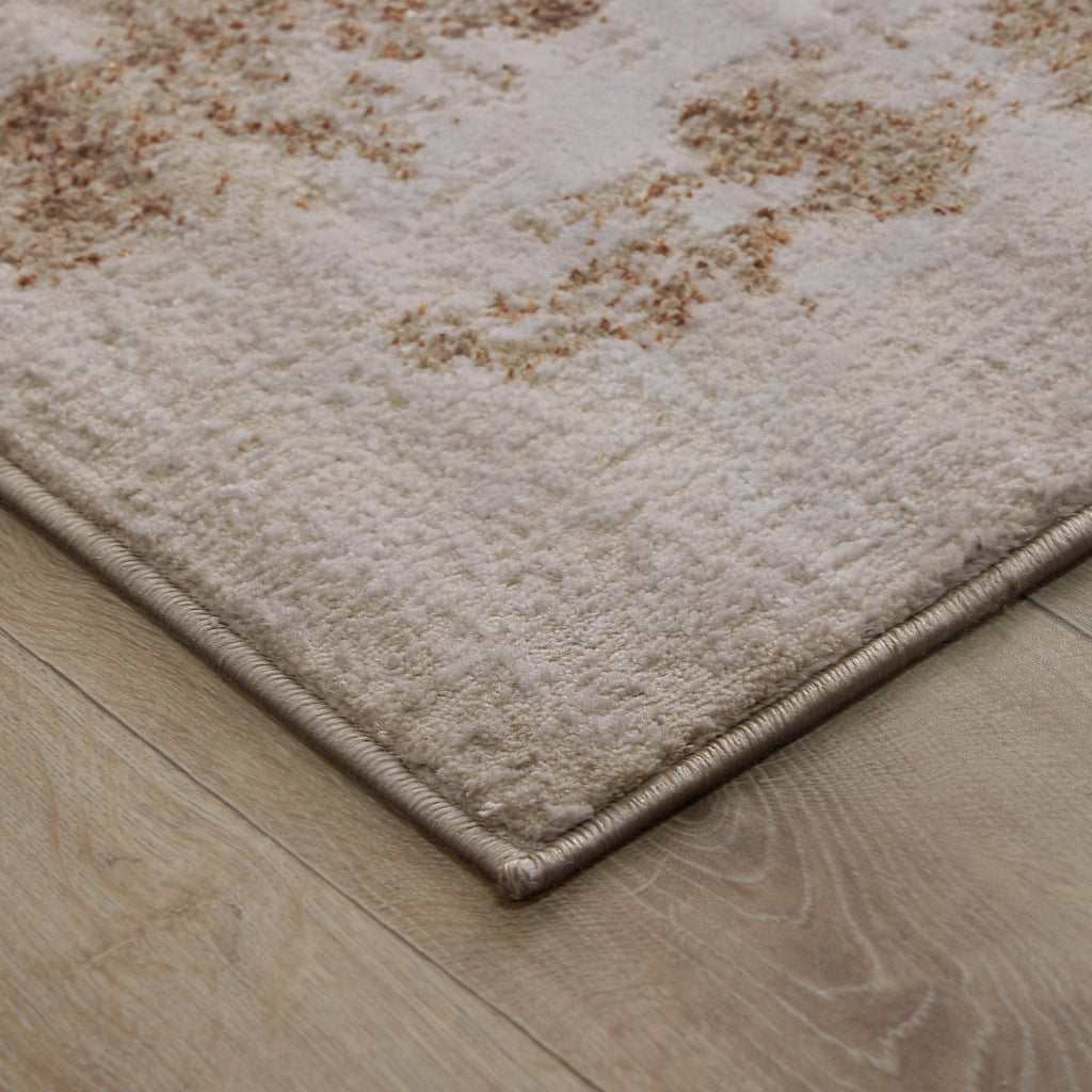 Dusklia - Kaia Faded Rug - Natural/Gold