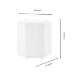 Dusklia - Kirsten Stool - Chenille Oatmeal