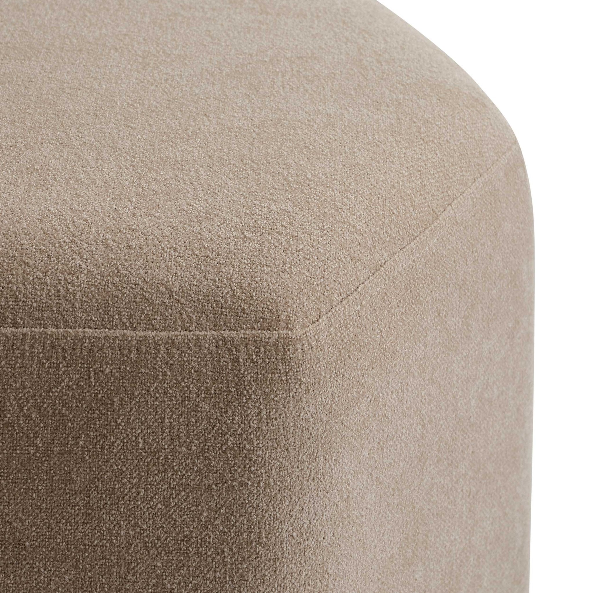 Dusklia - Kirsten Stool - Chenille Oatmeal