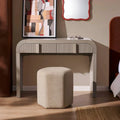 Dusklia - Kirsten Stool - Chenille Oatmeal