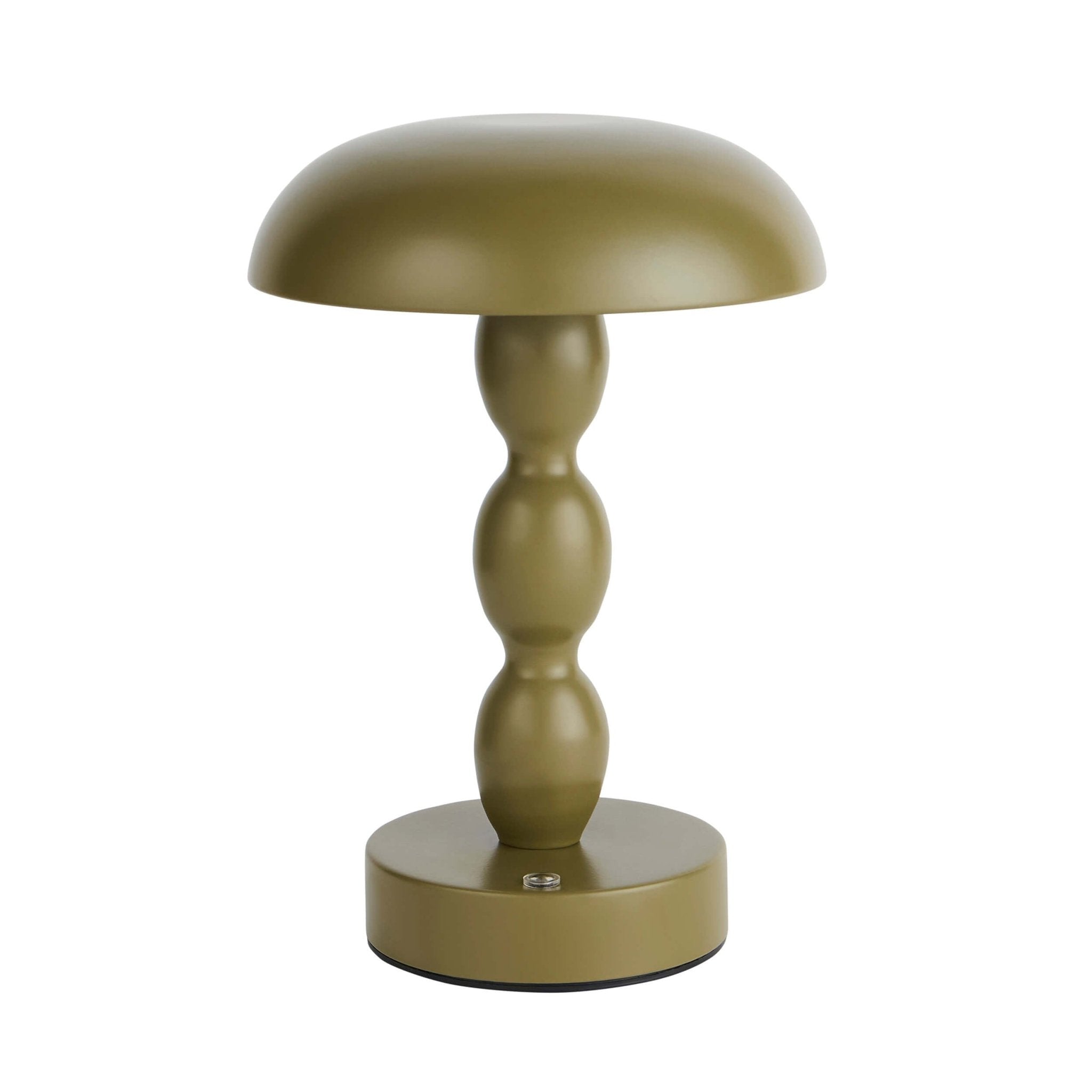 Dusklia - Kirsty Rechargeable Bobbin Table Lamp - Green