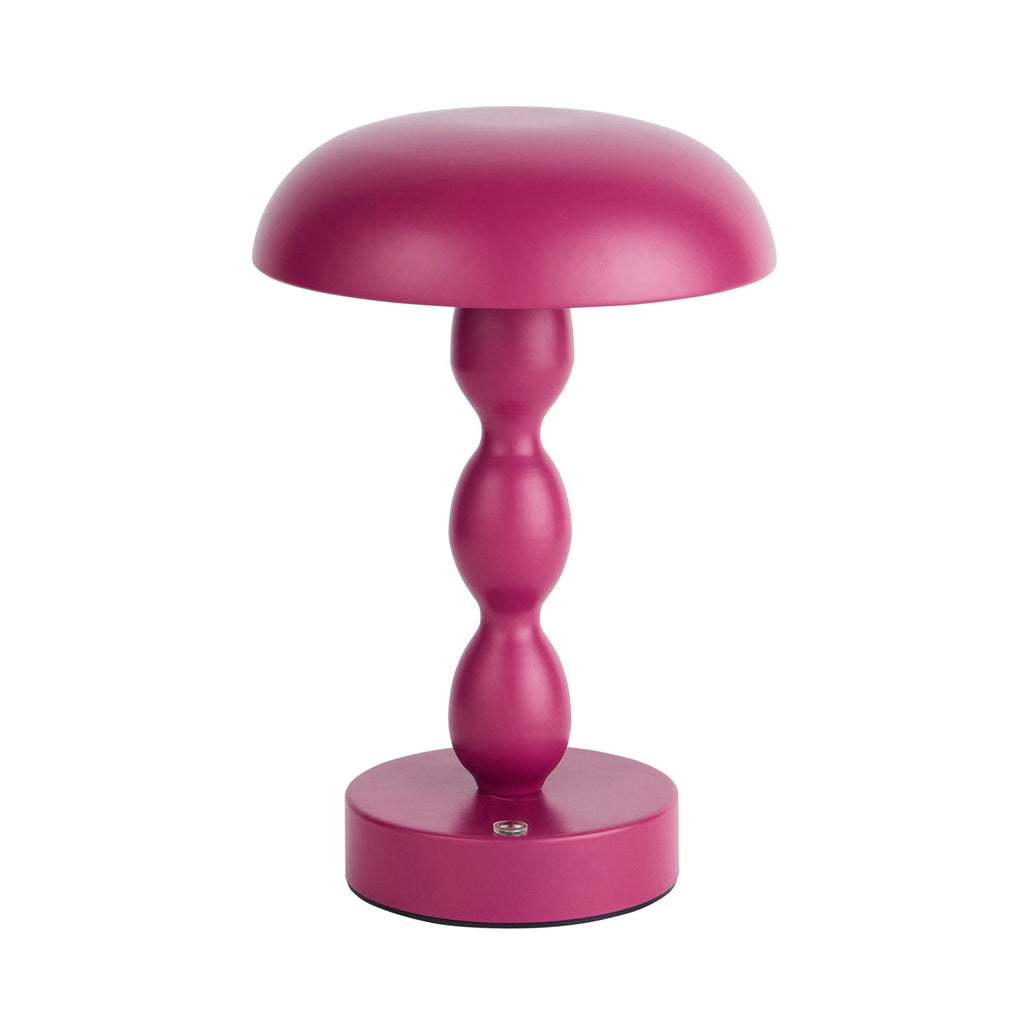 Dusklia - Kirsty Rechargeable Bobbin Table Lamp - Plum