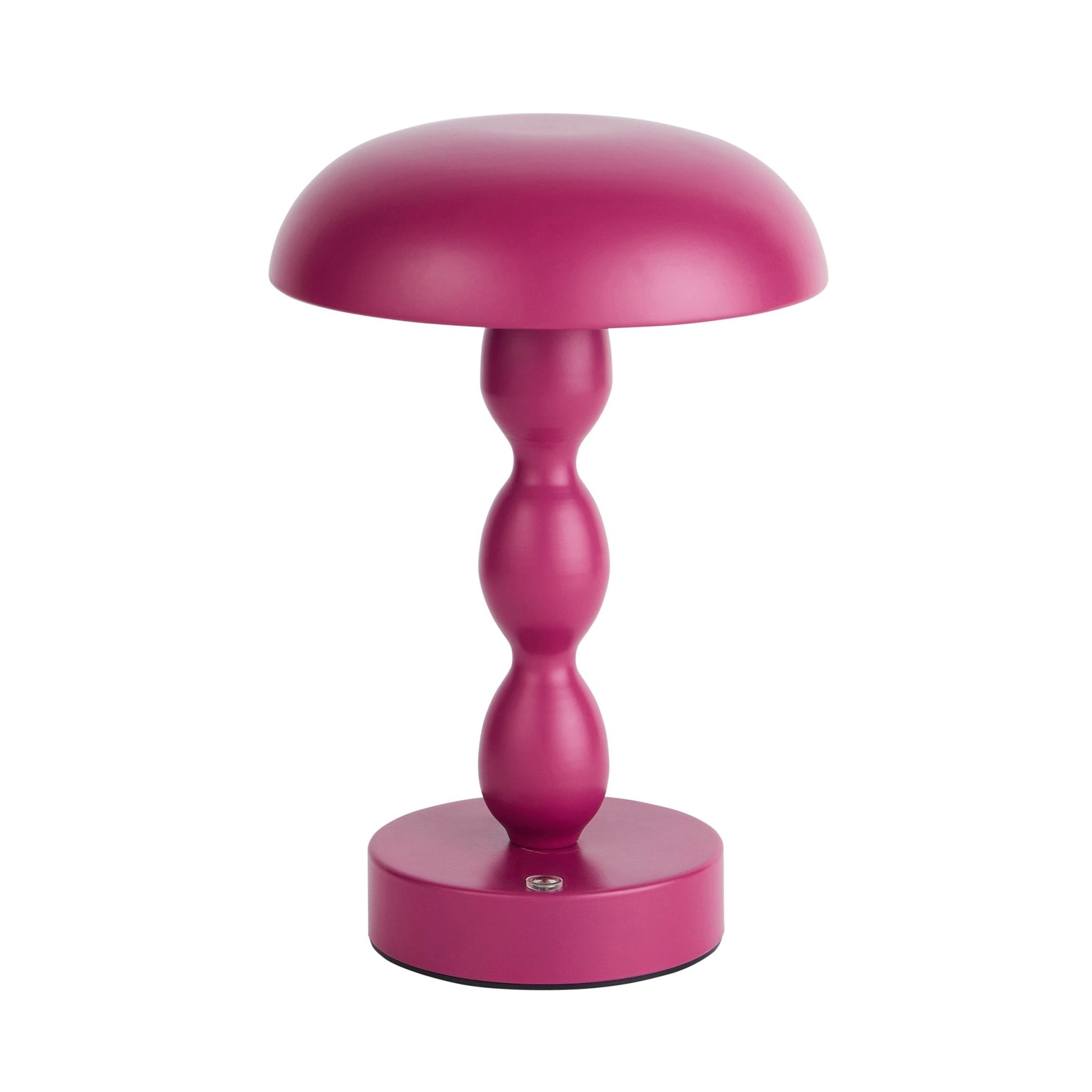 Dusklia - Kirsty Rechargeable Bobbin Table Lamp - Plum