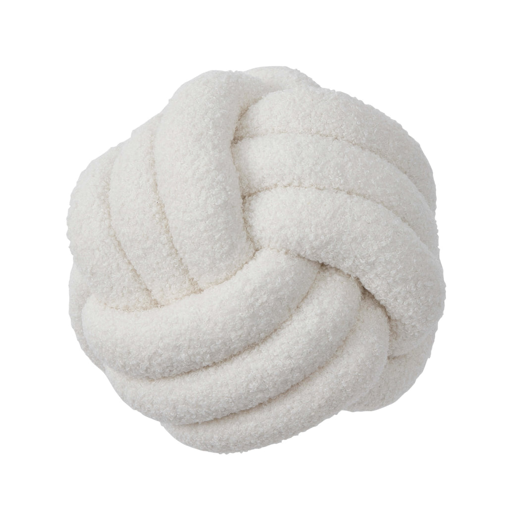 Dusklia - Knot Cushion -  Off White