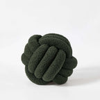 Dusklia - Knot Sofa Cushion - Forest Green